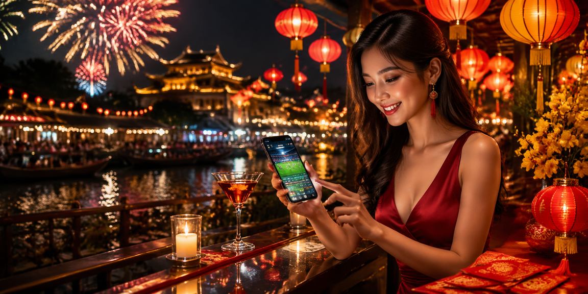 Người dùng tại Huế theo dõi kèo thể thao trực tiếp tại chợ đêm